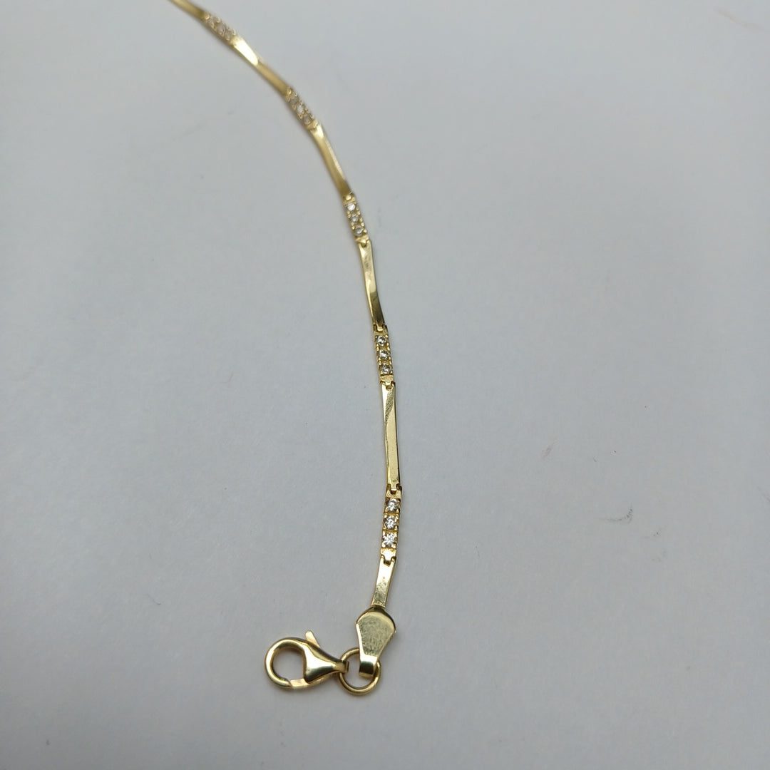 PULSERAS DAMA ORO 14K 3.9 (NUEVO)