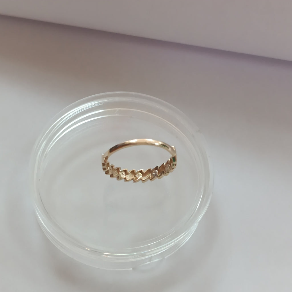 ANILLOS DAMA ORO 14K 1.6 (NUEVO)