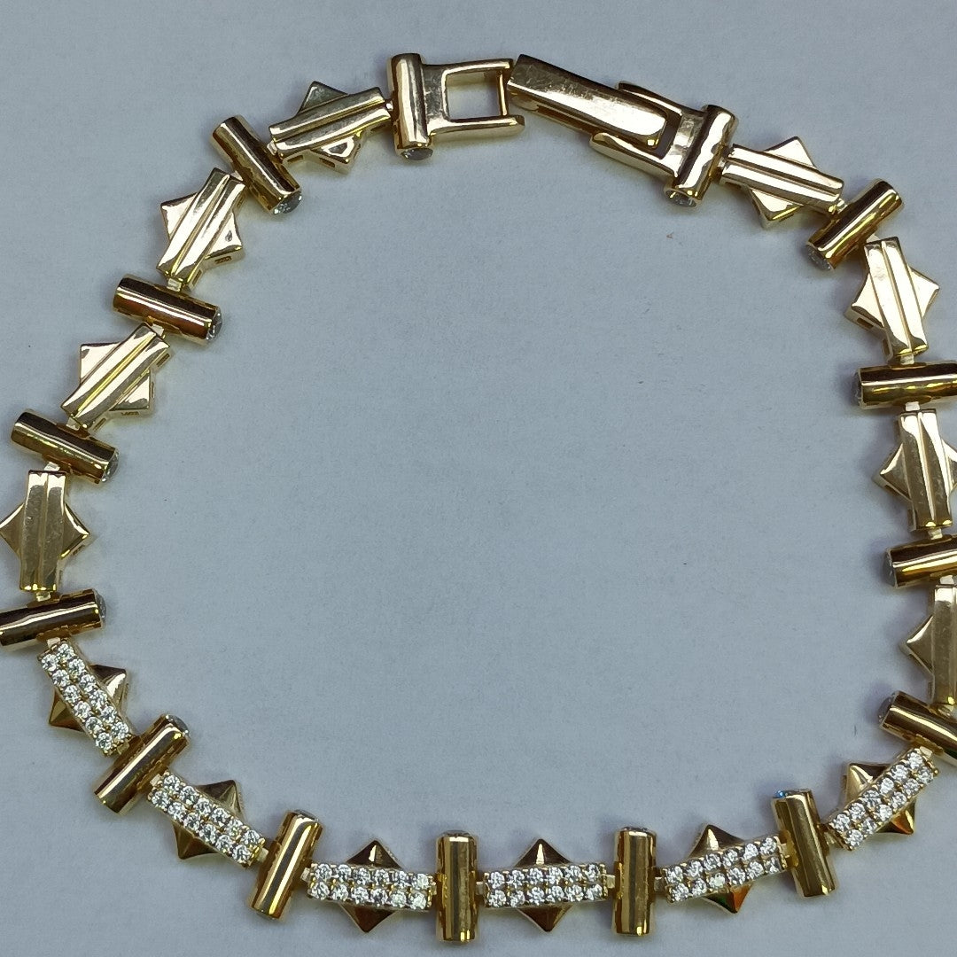 PULSERAS DAMA ORO 10K 9.8 (NUEVO)