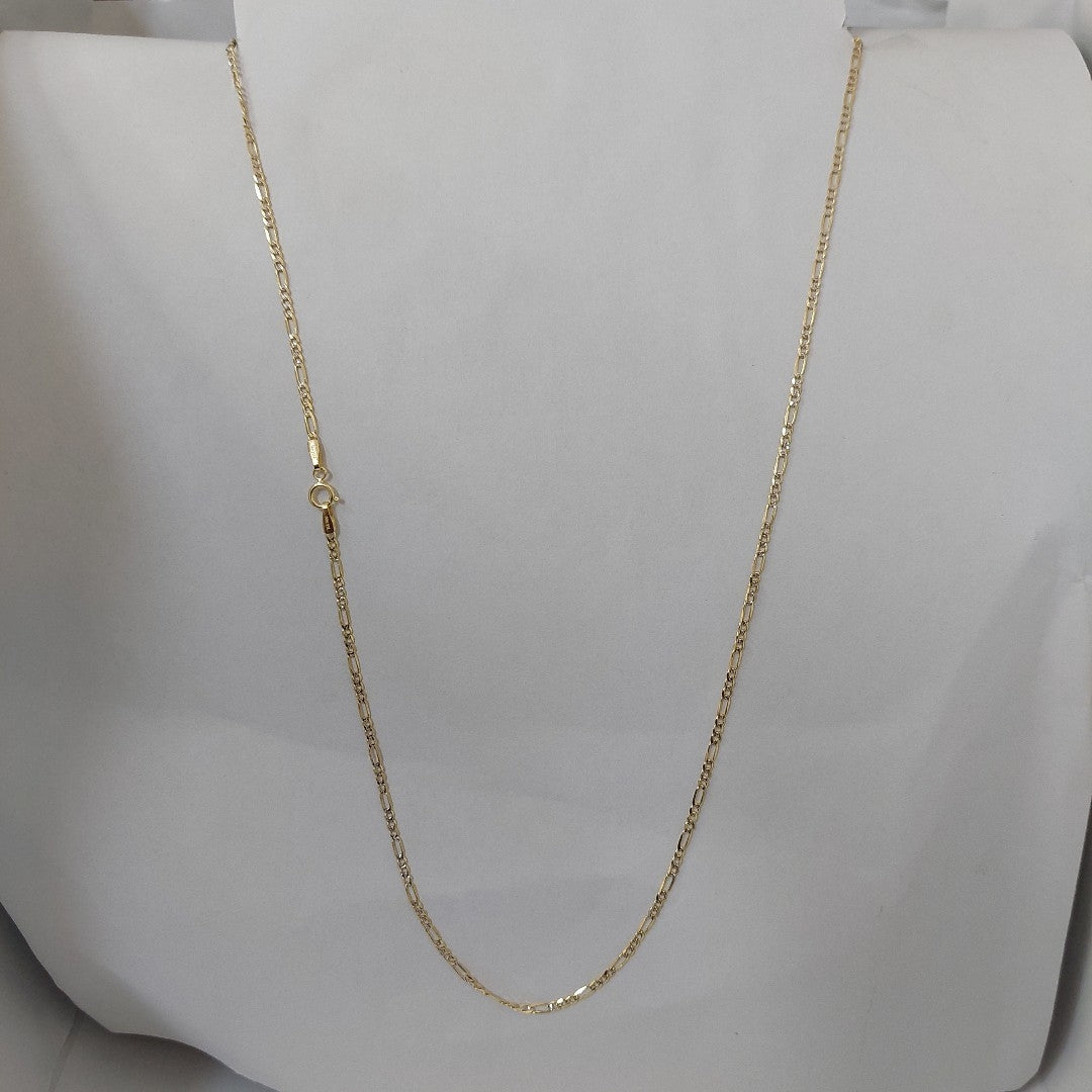 CADENAS CARTIER 3 1 DIAMANTADA ORO 14K 3.2 (NUEVO)