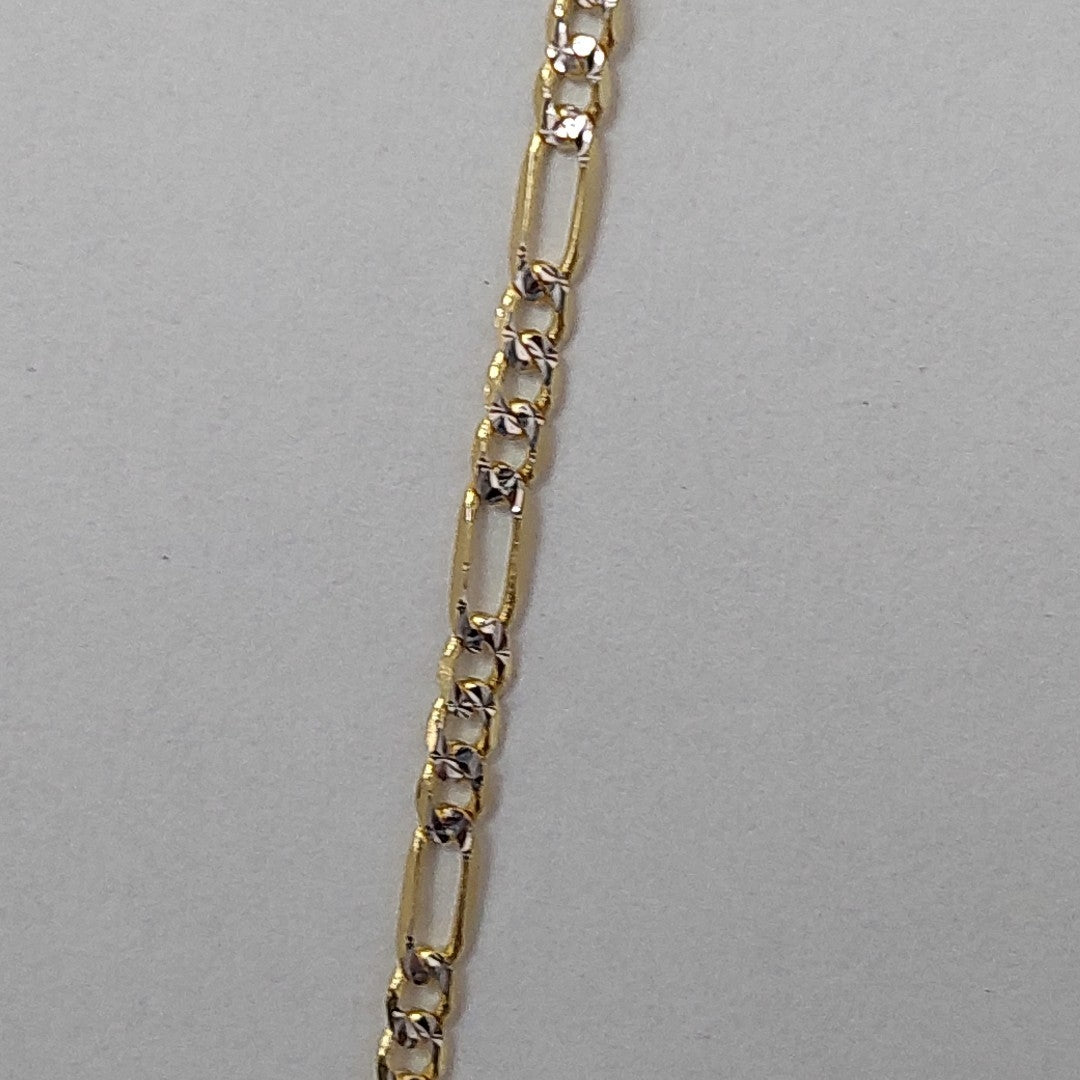 CADENAS CARTIER 3 1 DIAMANTADA ORO 14K 3.5 (NUEVO)