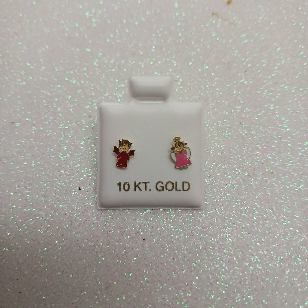 BROQUELES ORO 10K 1 (NUEVO)