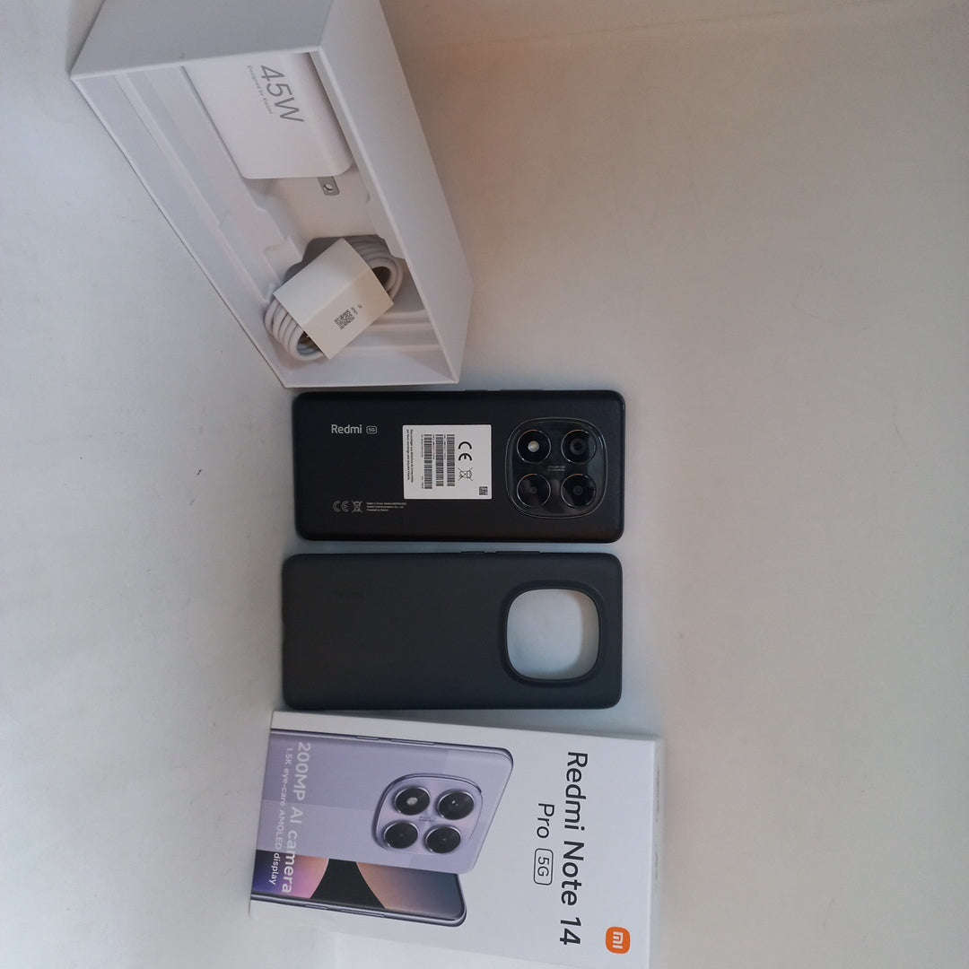 CELULAR XIAOMI REDMI NOTE 14 PRO 5G 24090RA29G (2025) 256 GB 8 GB RAM (SEMINUEVO)