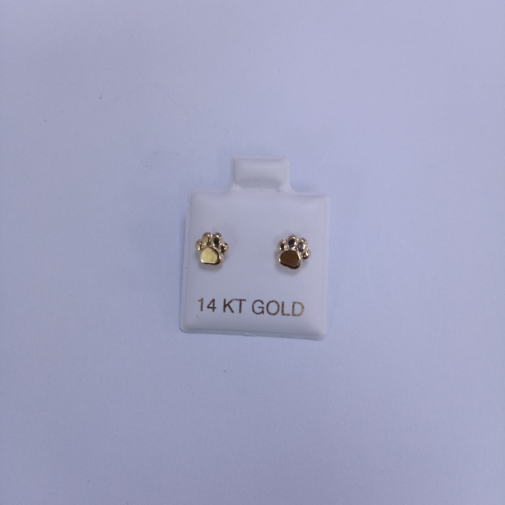 BROQUELES ORO 14K 1 (NUEVO)