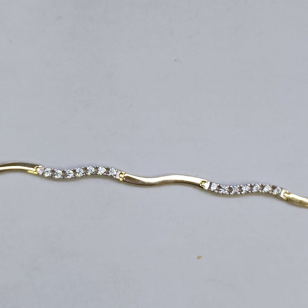 PULSERAS DAMA ORO 14K 3.6 (NUEVO)