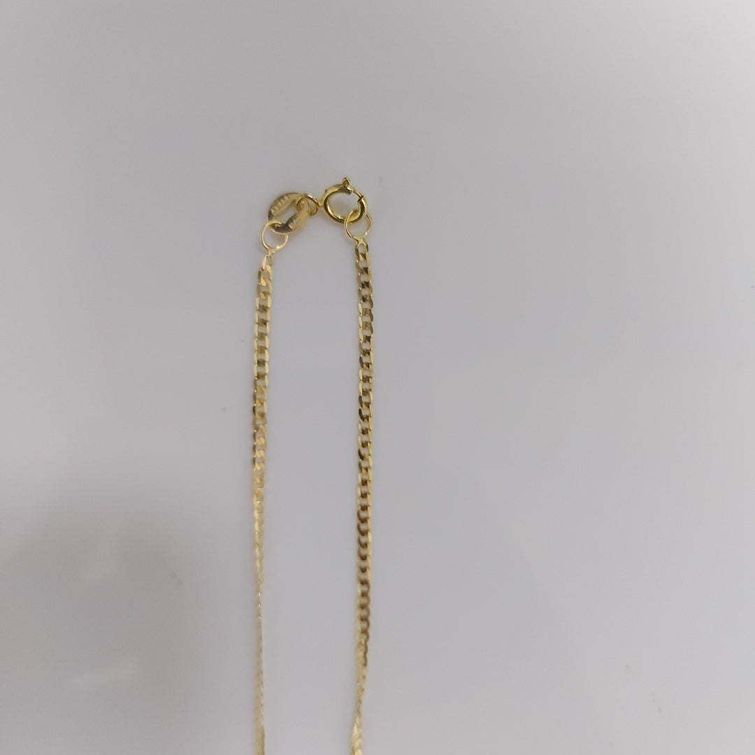 CADENAS BARBADA AMARILLA ORO 10K 1.8 (NUEVO)