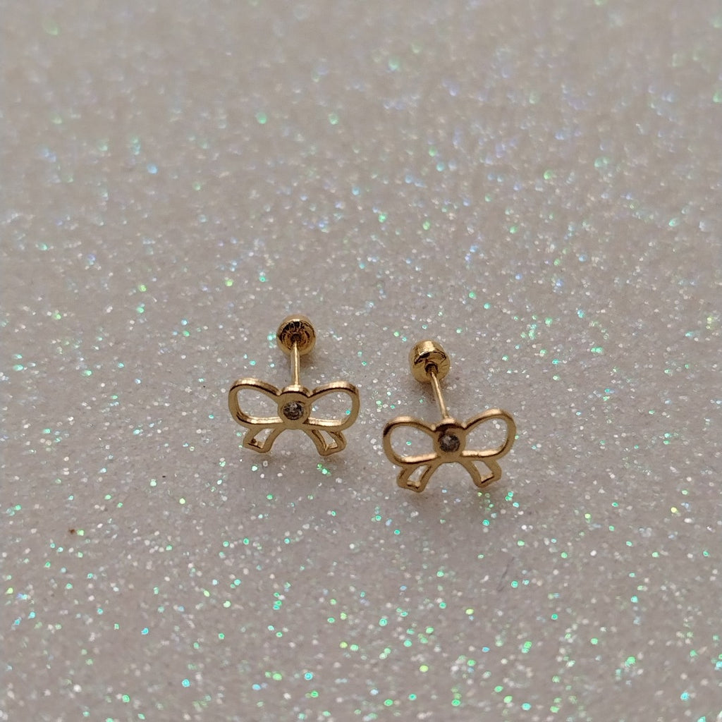 BROQUELES ORO 10K 1 (NUEVO)