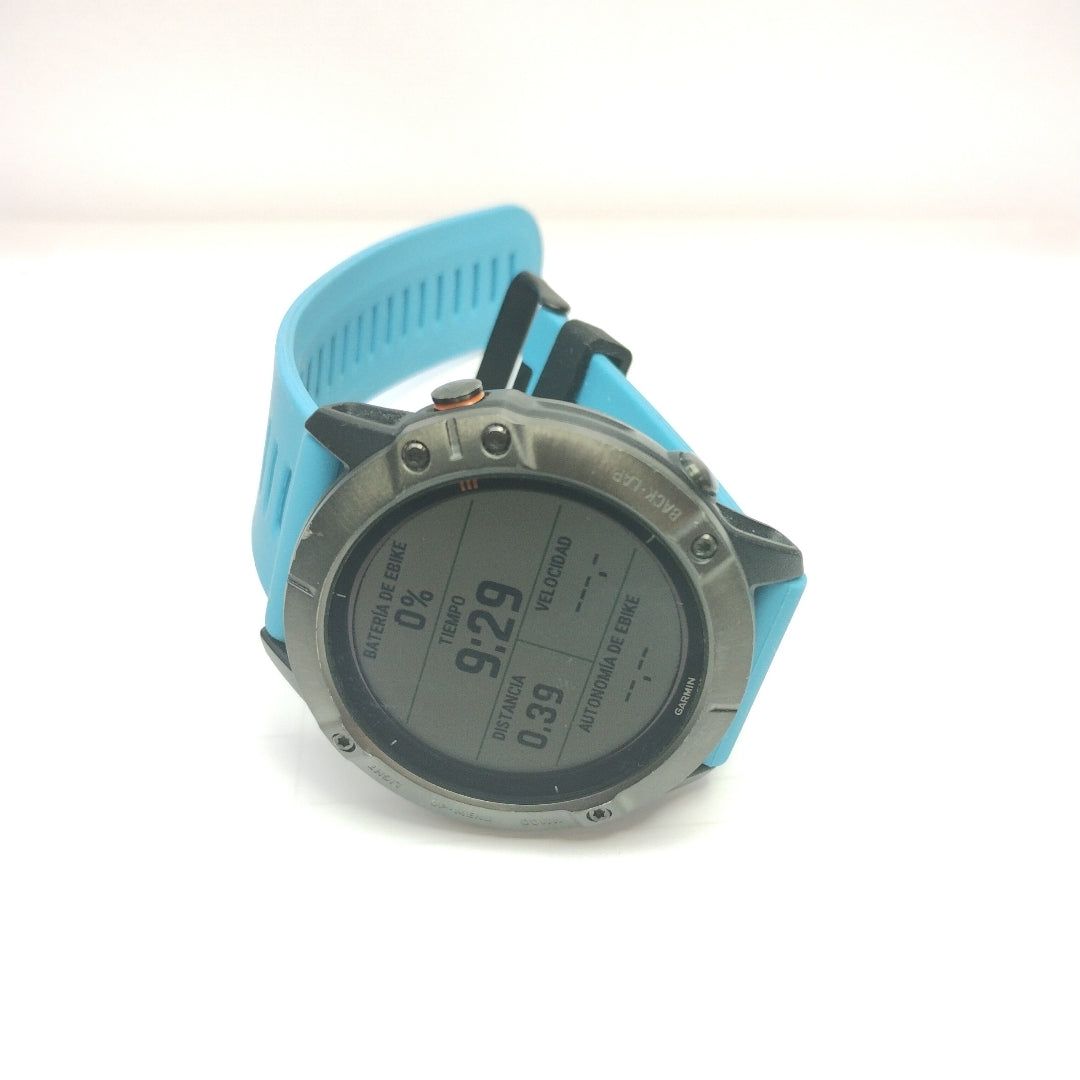 SMARTWATCH GARMIN FENIX 6X PRO SOLAR 51 MM GPS (SEMINUEVO)