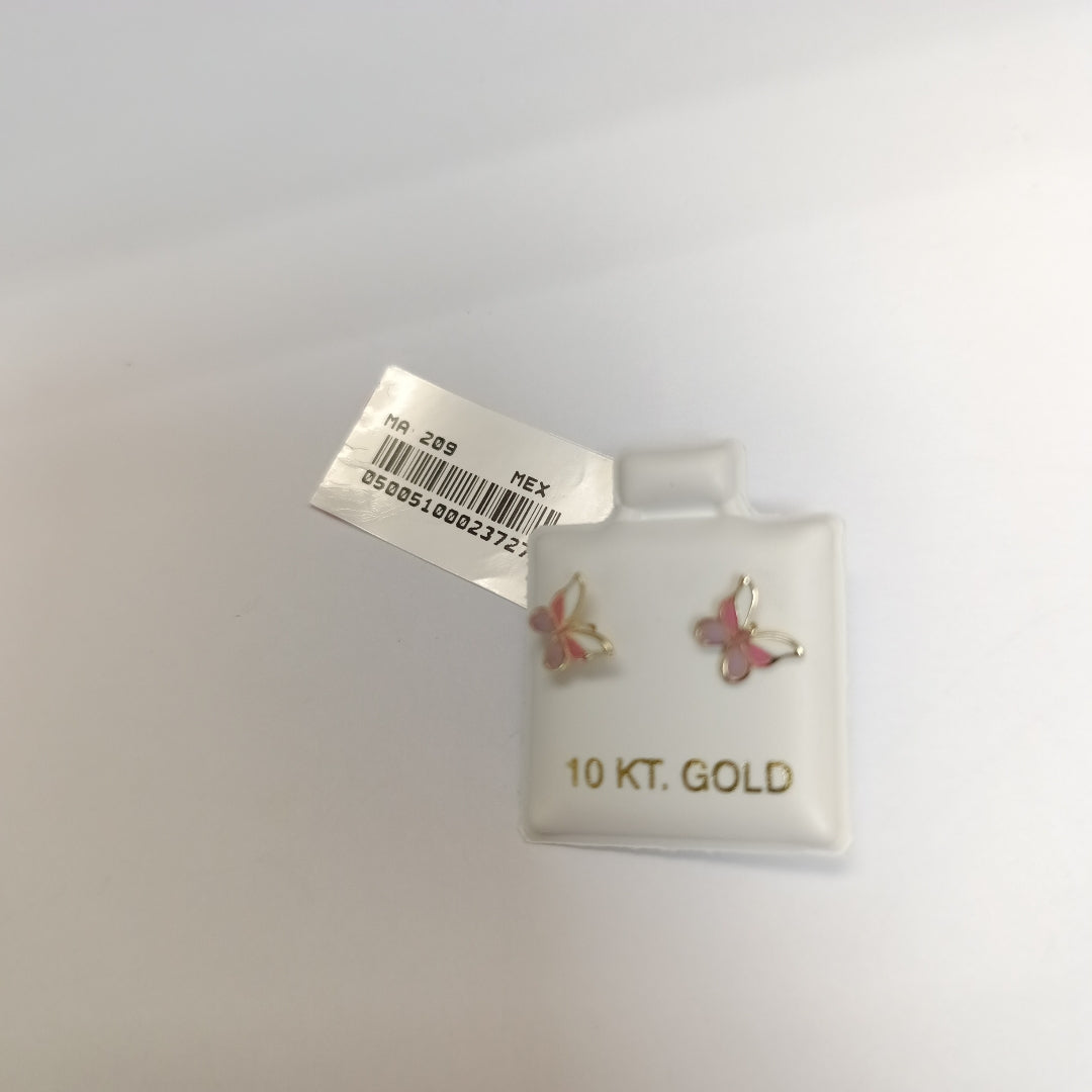 BROQUELES ORO 10K 1 (NUEVO)