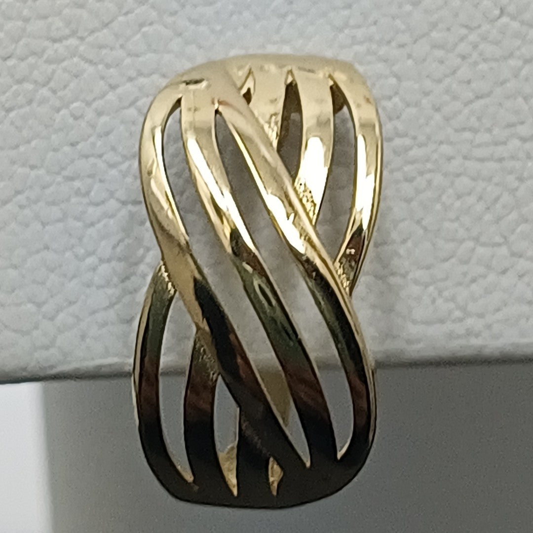 BROQUELES ORO 14K 3.7 (NUEVO)