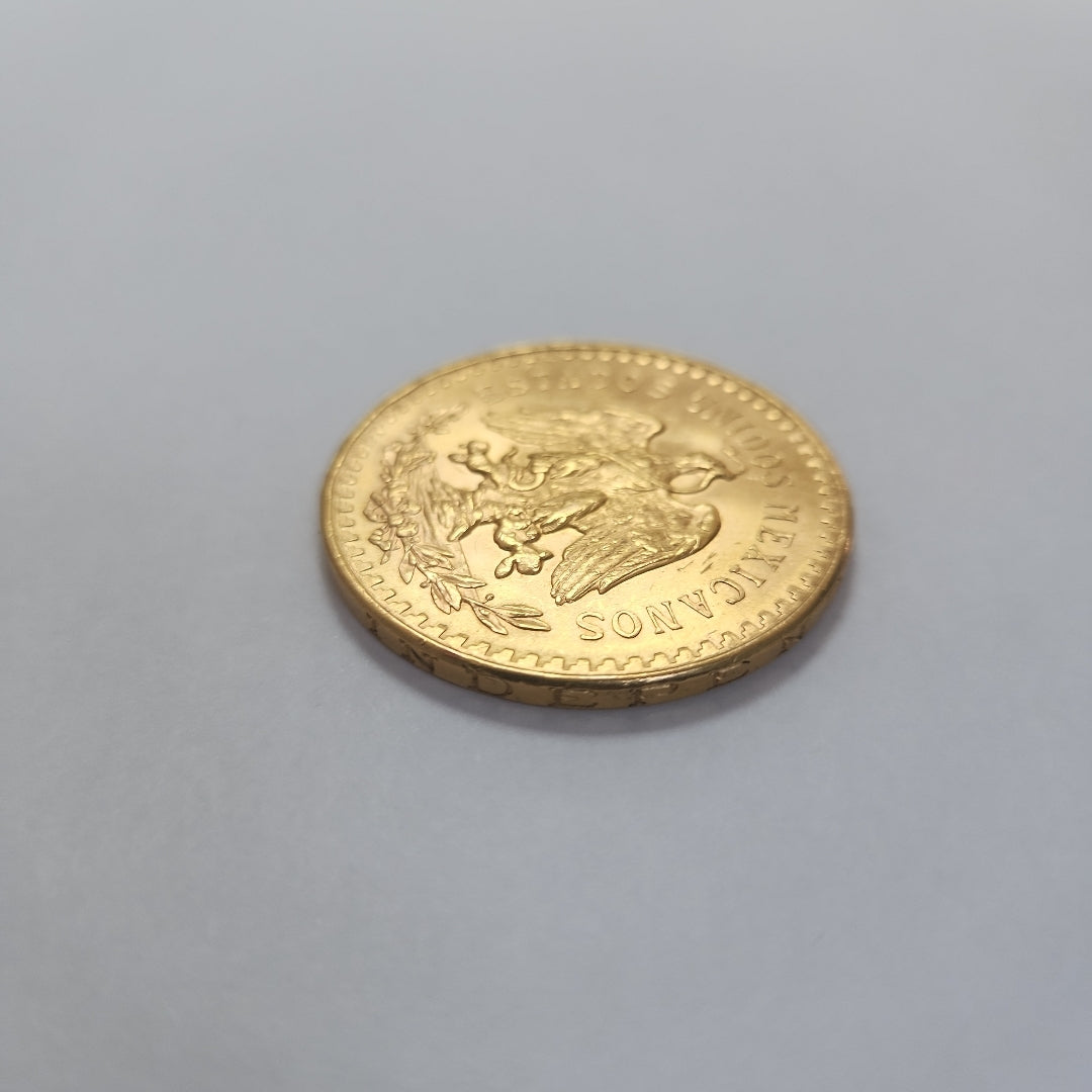 K1 41.6 GRMS - DESC.  0 GRAMOS - 21 K - AVALÚO  77688 * * IDENTIFICACIÓN  MONEDA NOMINATIVA. * MATERIALES  ORO. * CANTI (SEMINUEVO)