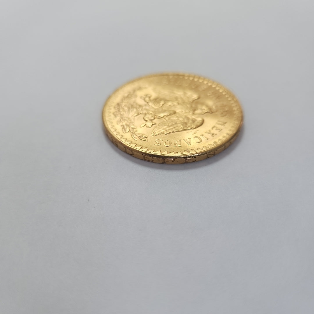 K1 41.6 GRMS - DESC.  0 GRAMOS - 21 K - AVALÚO  77688 * * IDENTIFICACIÓN  MONEDA NOMINATIVA. * MATERIALES  ORO. * CANTI (SEMINUEVO)