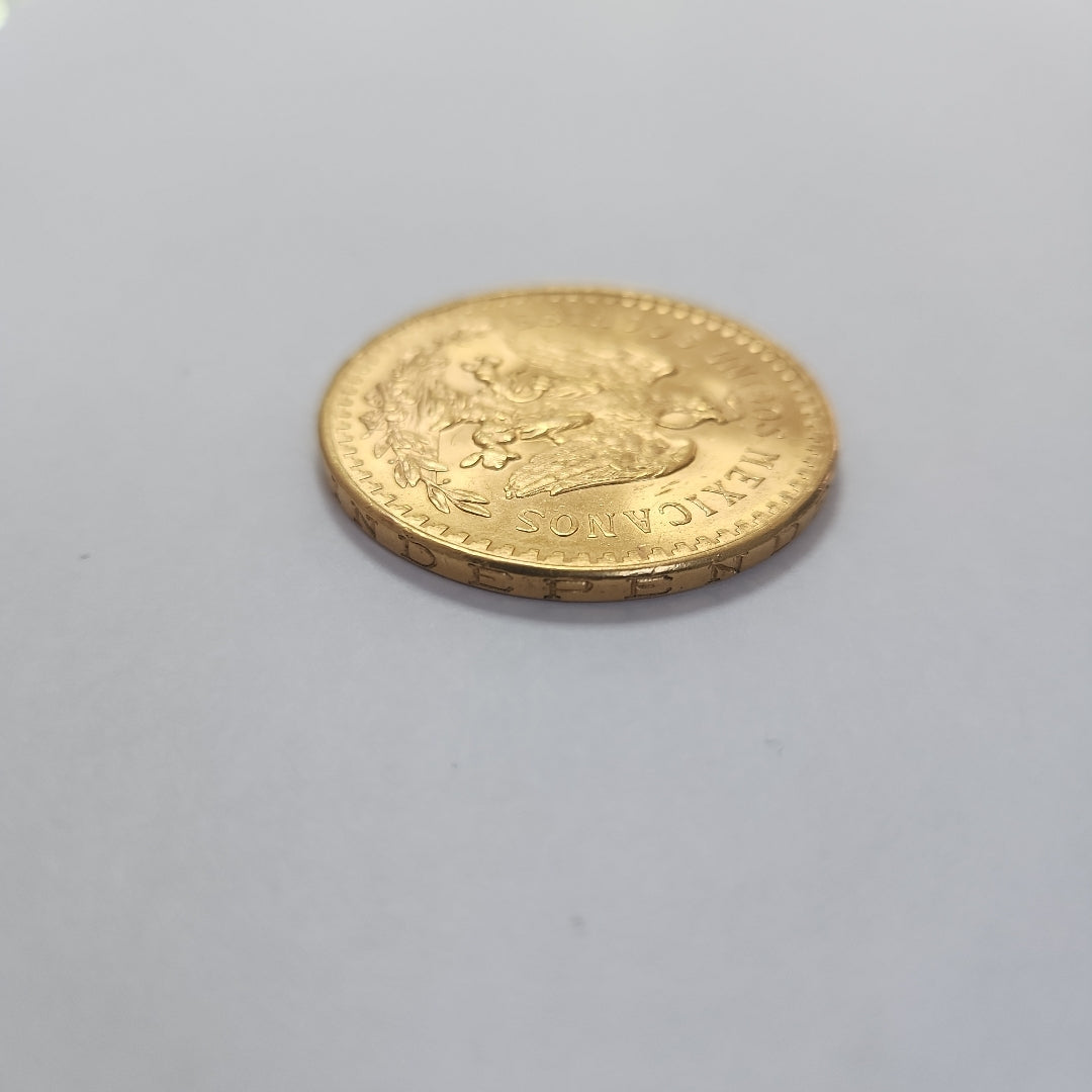 Moneda Centenario Cincuenta Pesos Oro Mexicano 21.6K