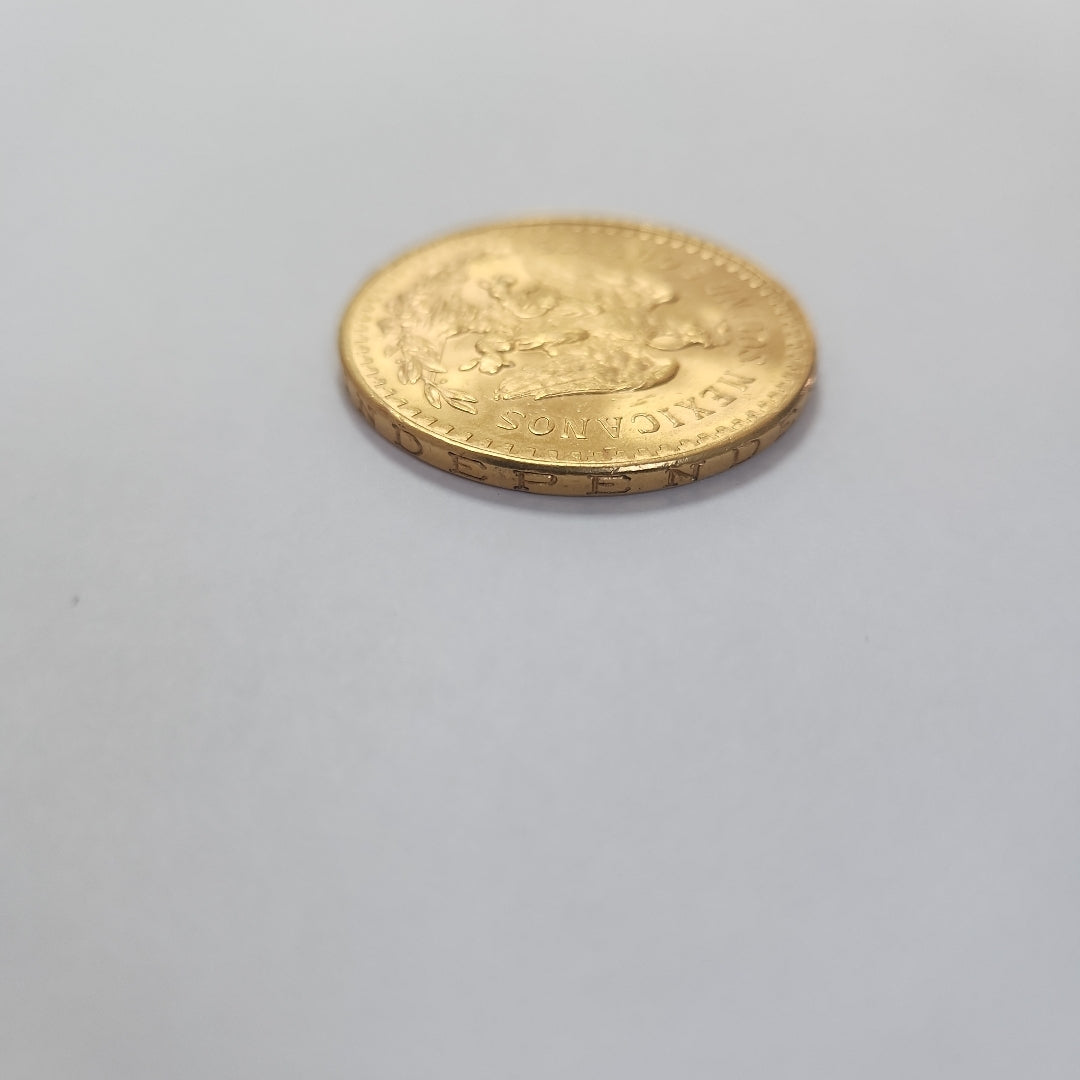 Moneda Centenario Cincuenta Pesos Oro Mexicano 21.6K