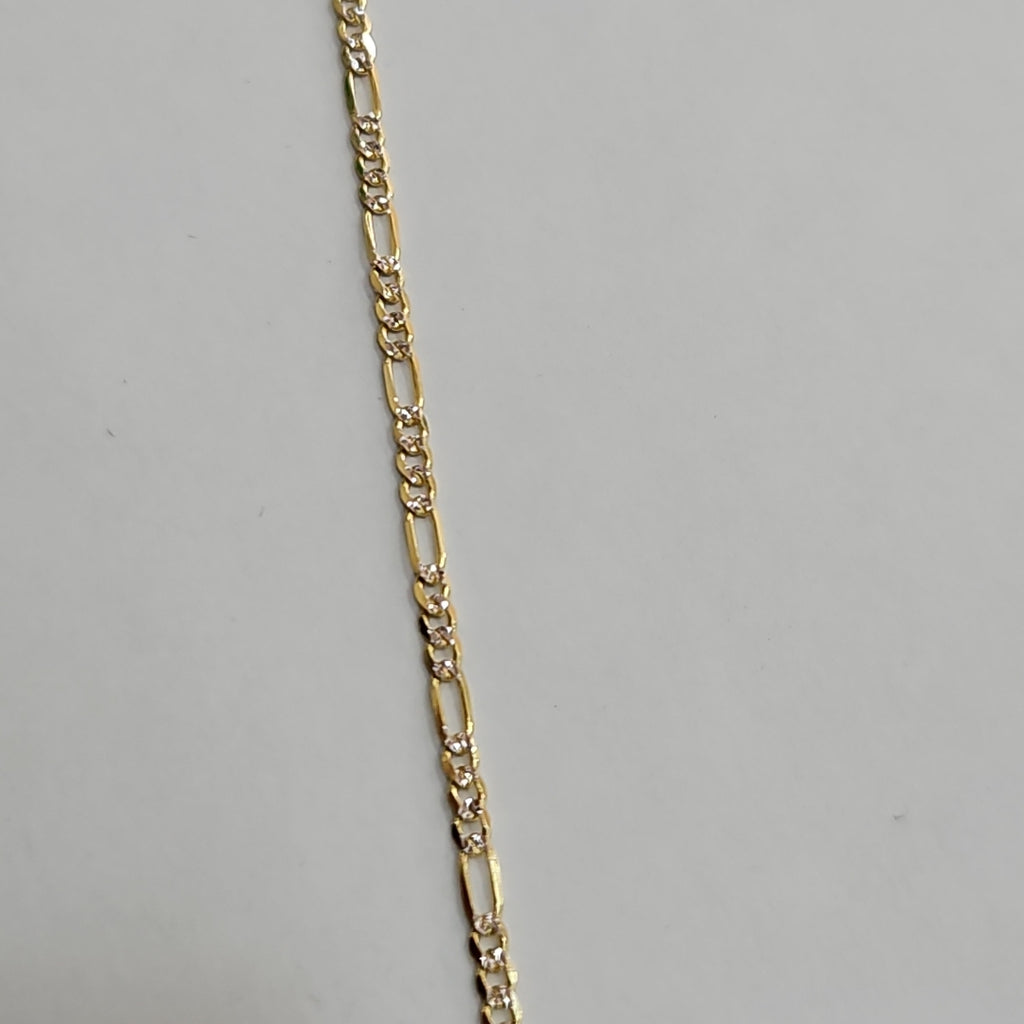 CADENAS CARTIER 3 1 DIAMANTADA ORO 14K 3.3 (NUEVO)