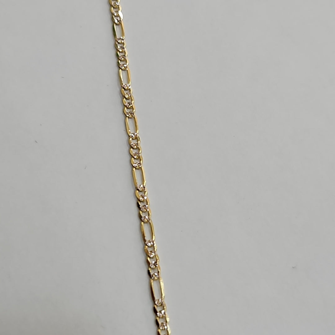 CADENAS CARTIER 3 1 DIAMANTADA ORO 14K 3.3 (NUEVO)