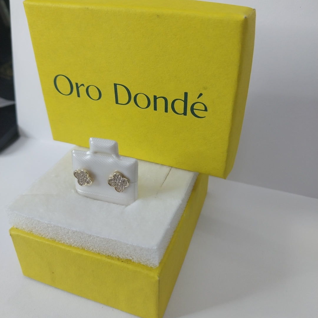 BROQUELES ORO 14K 1.1 (NUEVO)