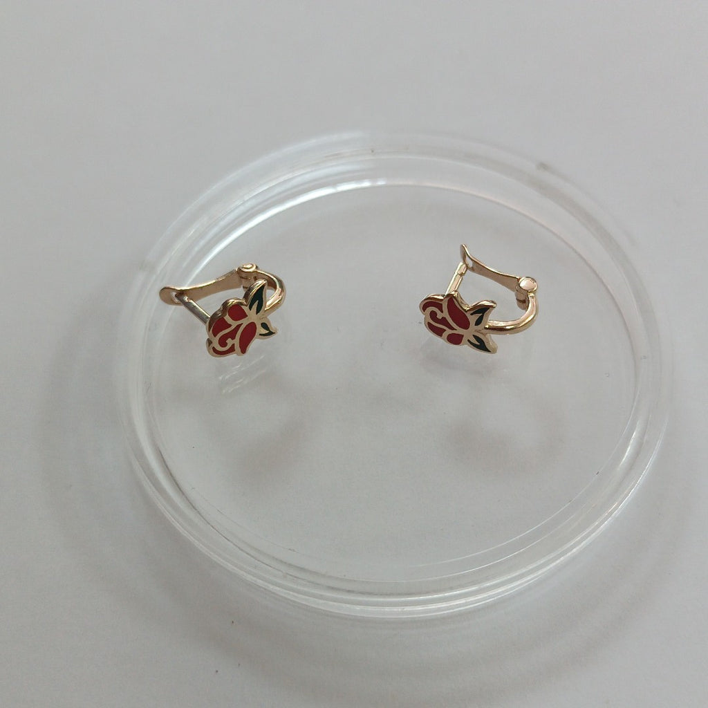 BROQUELES ORO 14K 1.3 (NUEVO)