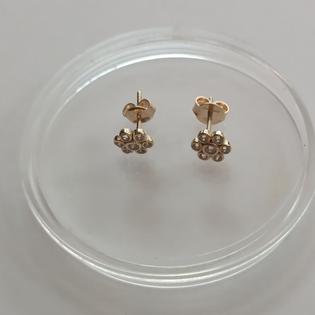 BROQUELES ORO 10K 1.1 (NUEVO)