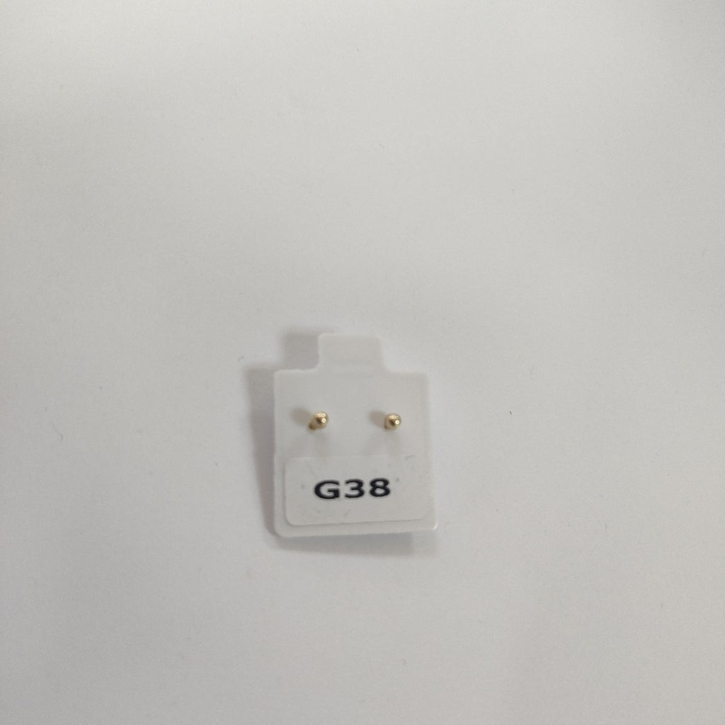 BROQUELES ORO 10K 1 (NUEVO)