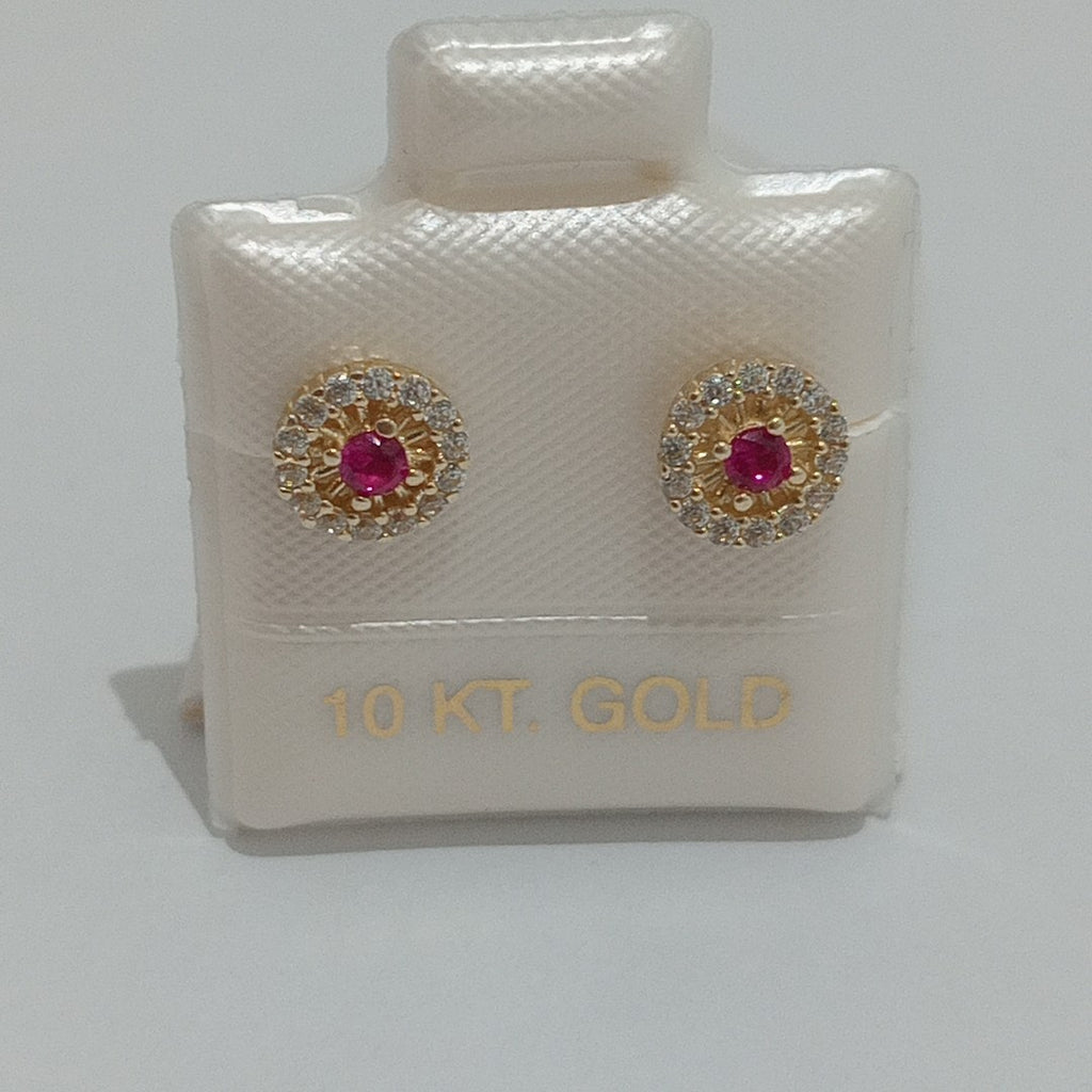 BROQUELES ORO 10K 1 (NUEVO)