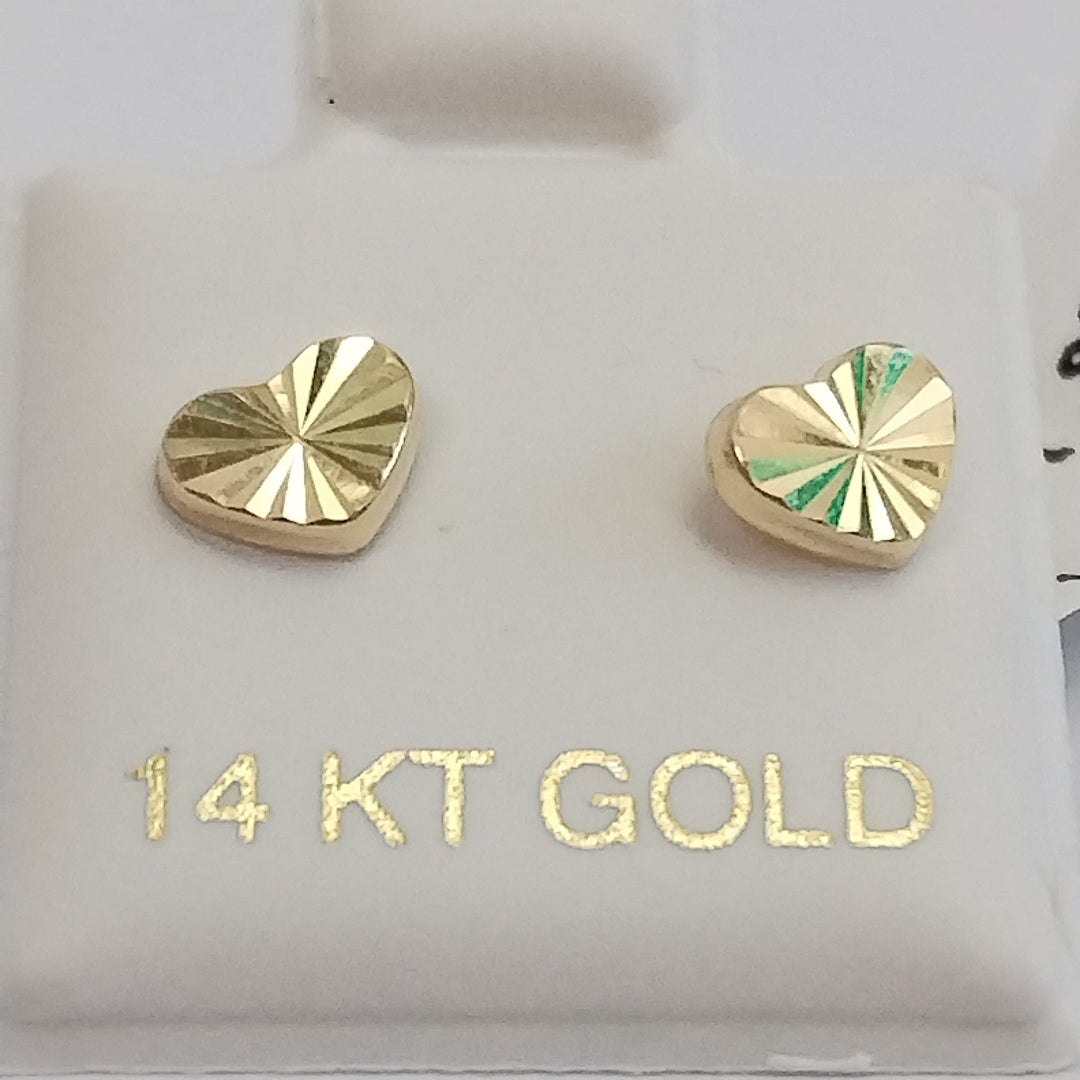 BROQUELES ORO 14K 1 (NUEVO)