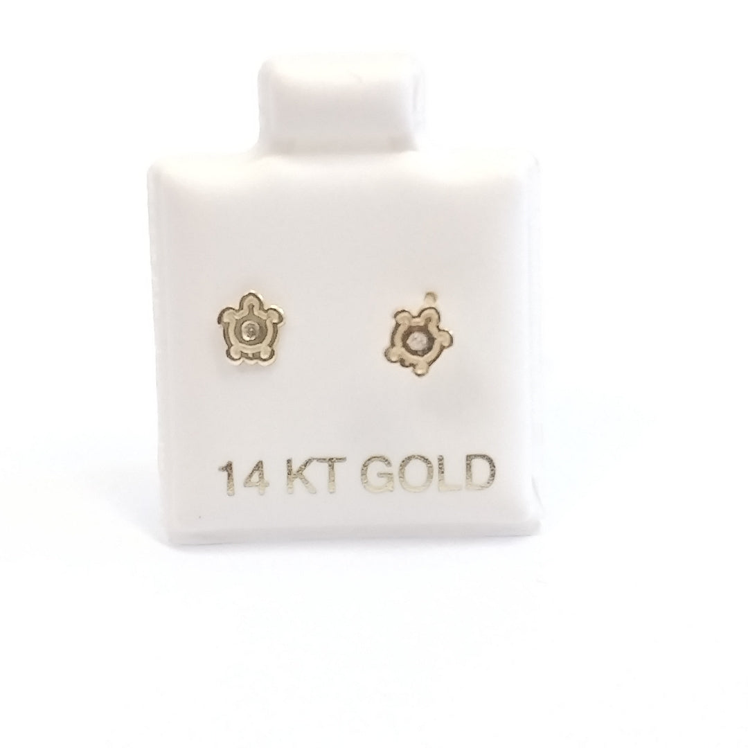 BROQUELES ORO 14K 1 (NUEVO)