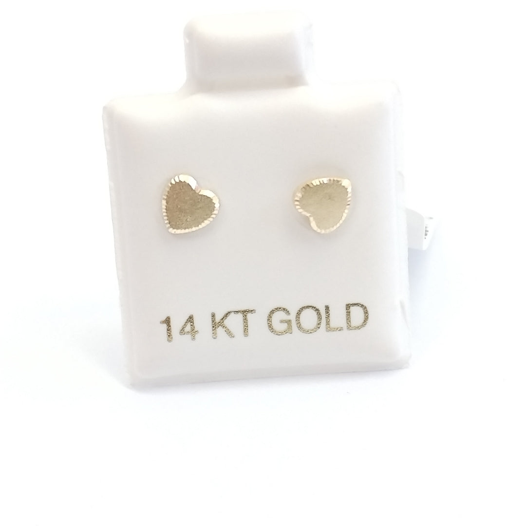 BROQUELES ORO 14K 1 (NUEVO)