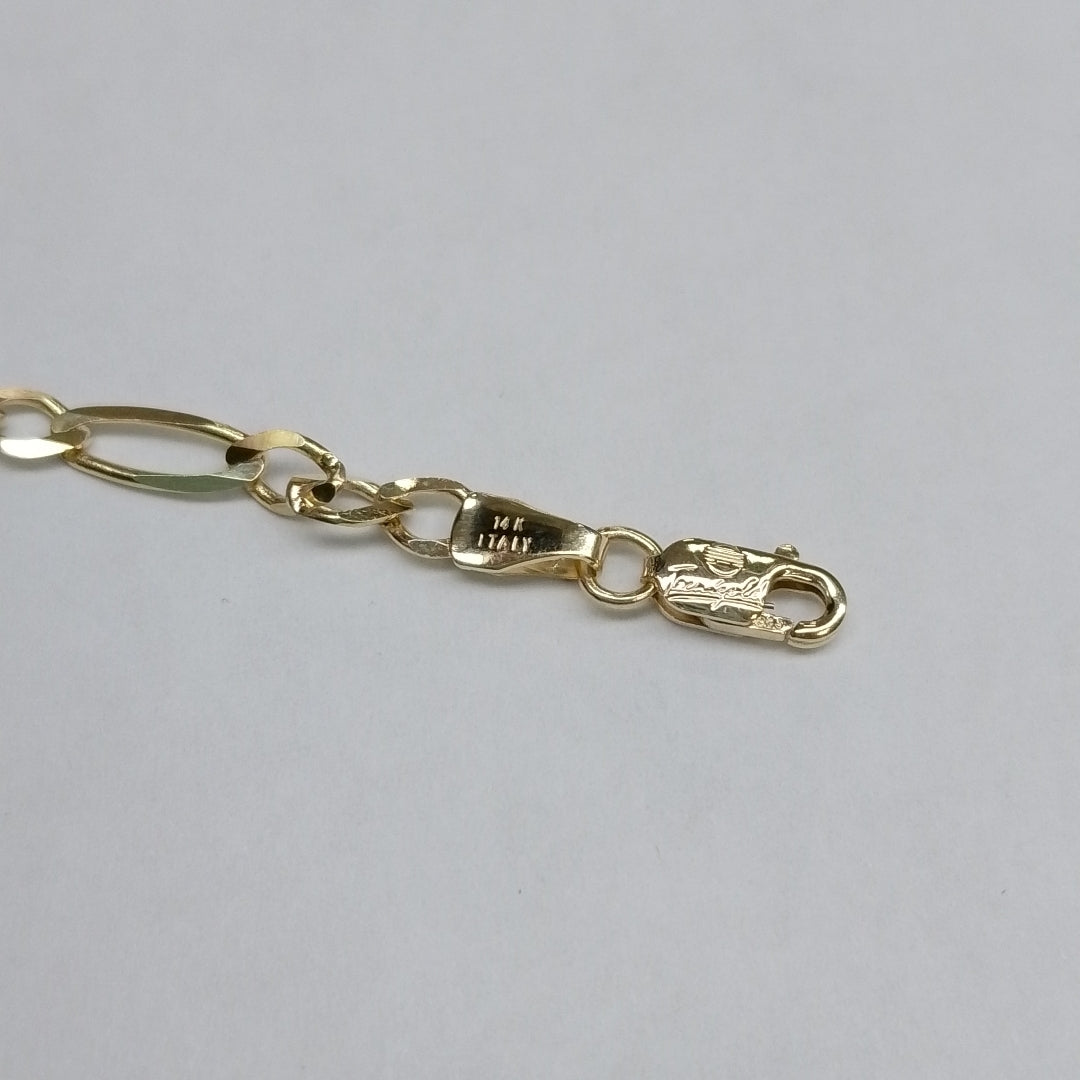 CADENAS CARTIER 3*1 AMARILLA ORO 14K 6.7 (NUEVO)