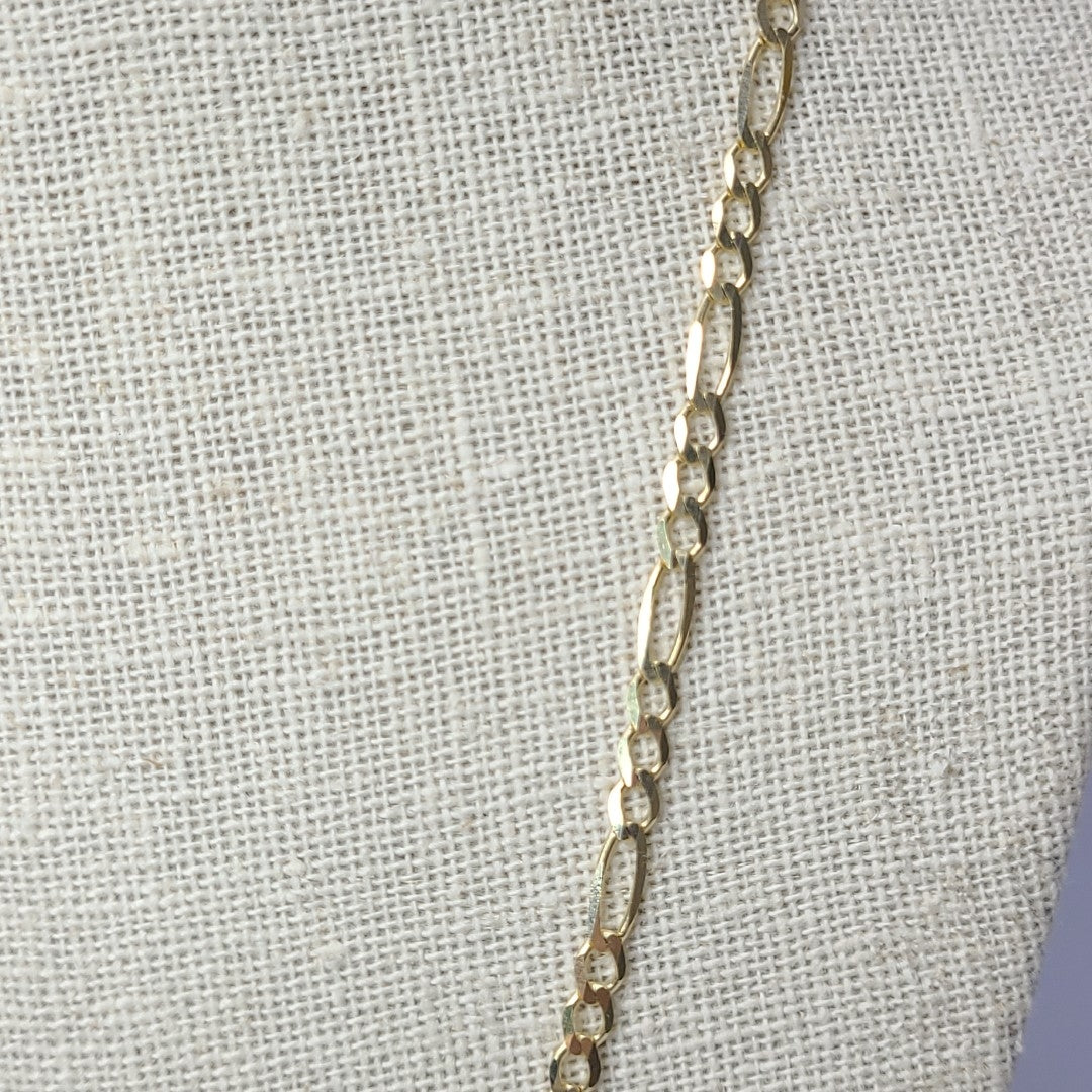 CADENAS CARTIER 3*1 AMARILLA ORO 14K 7 (NUEVO)