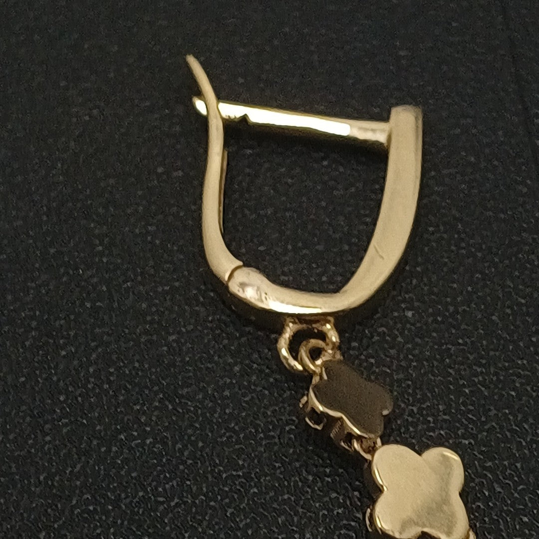 BROQUELES ORO 14K 4 (NUEVO)