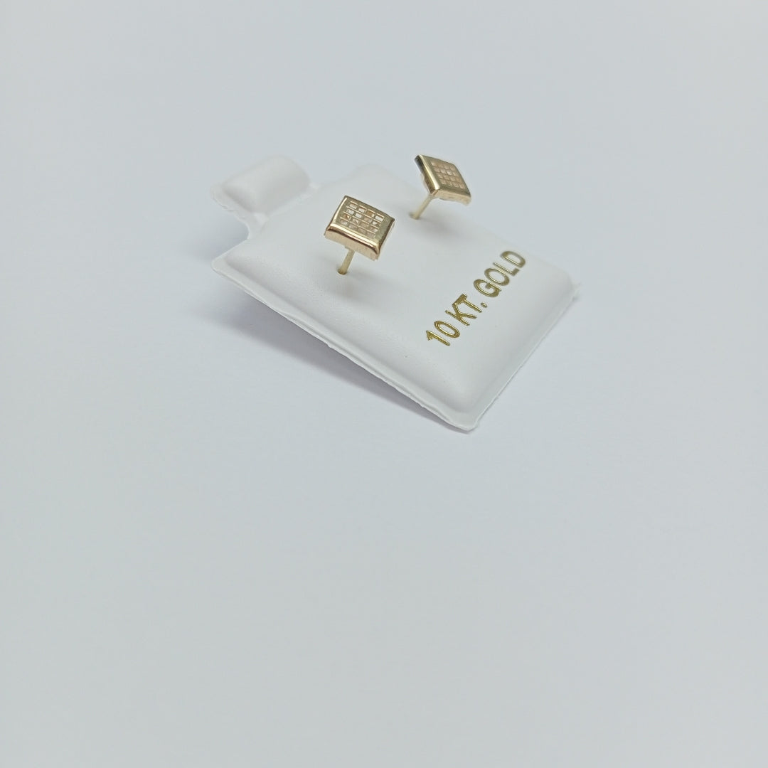 BROQUELES ORO 10K 1 (NUEVO)