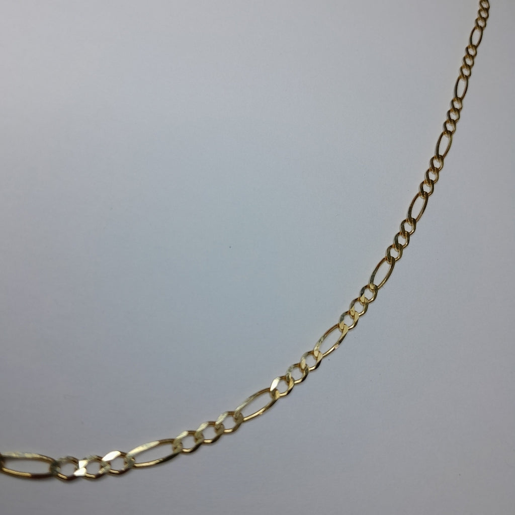 CADENAS CARTIER 3 1 AMARILLA ORO 14K 6.5 (NUEVO)