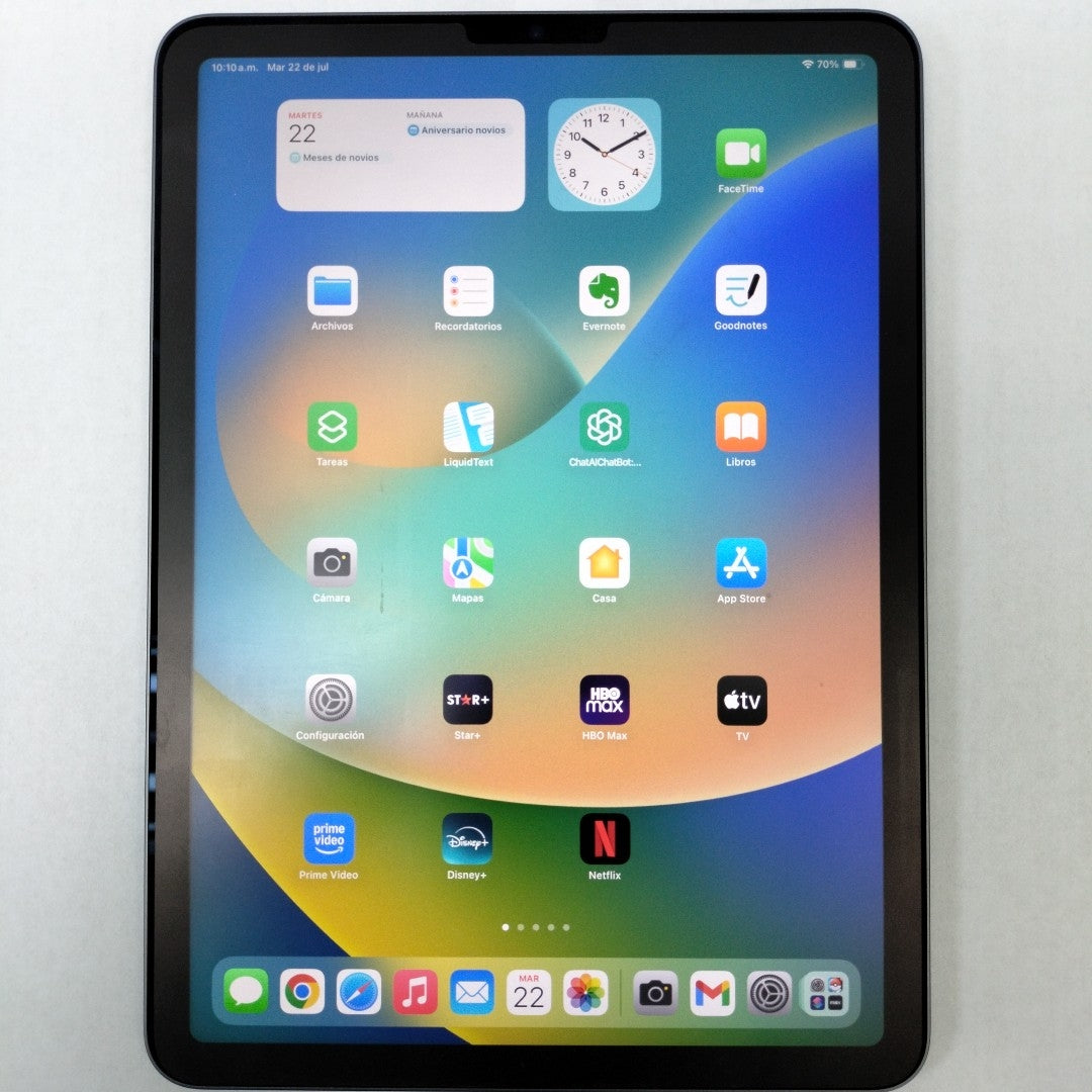 TABLETA APPLE IPAD AIR 5 A2588 256 GB 8 GB RAM (SEMINUEVO)