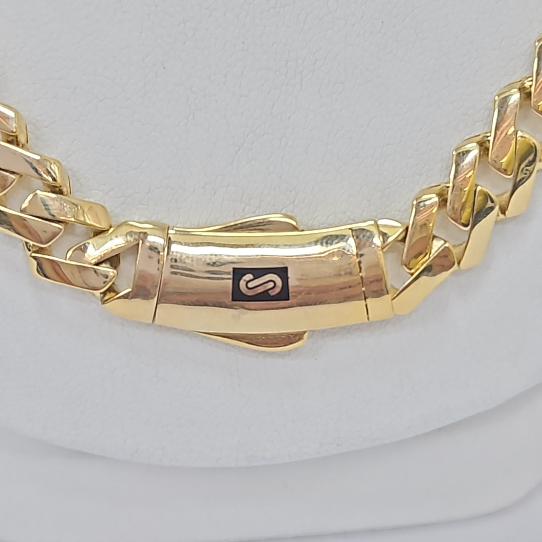 CADENA MONACO ORO 14K 36.1 (NUEVO)