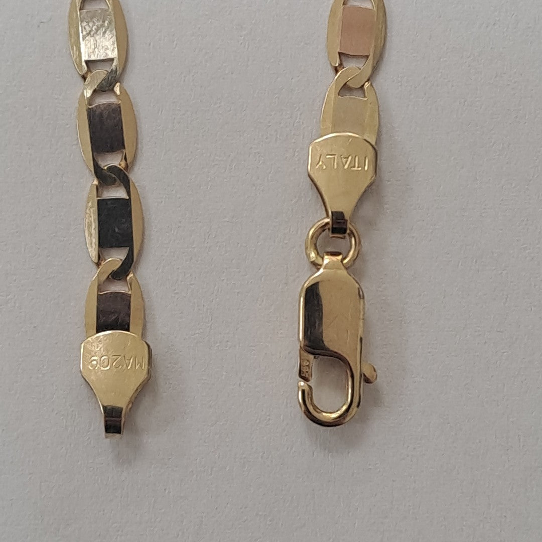PULSERAS CABALLERO ORO 14K 4.3 (NUEVO)