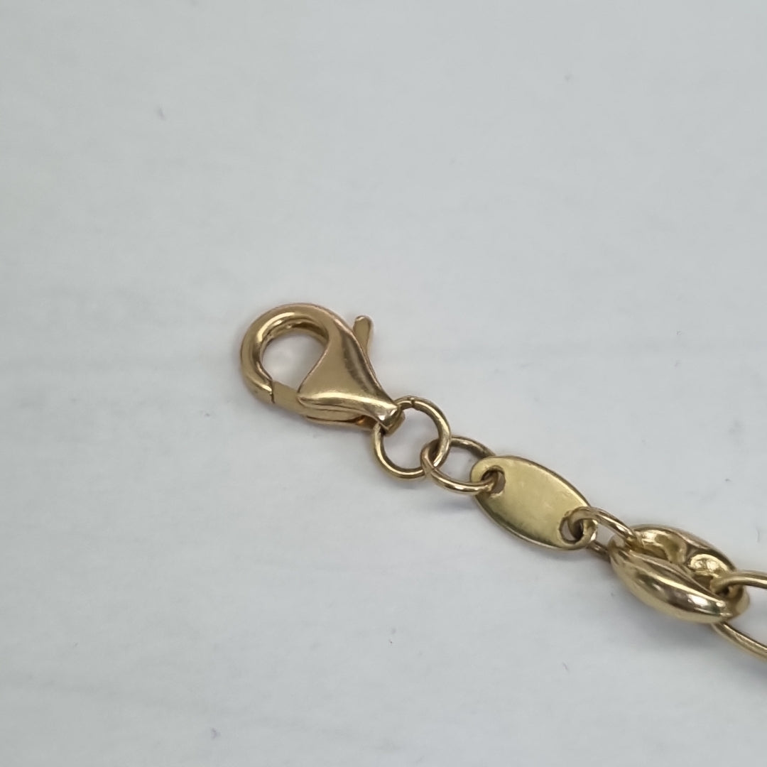PULSERAS CABALLERO ORO 14K 4.5 (NUEVO)