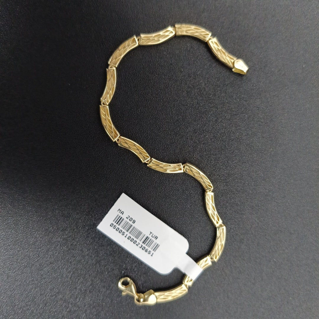 PULSERAS DAMA ORO 14K 6.7 (NUEVO)