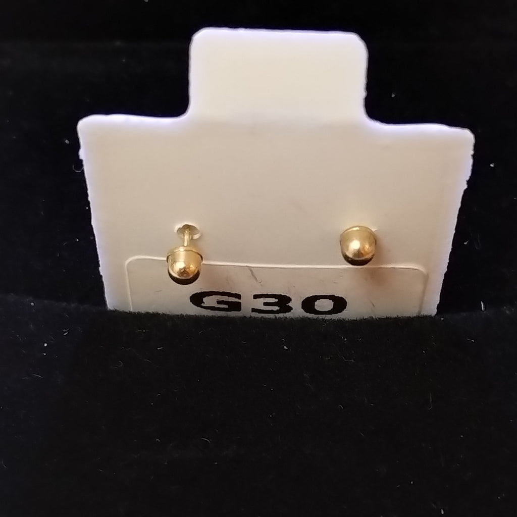 BROQUELES ORO 10K 1 (NUEVO)