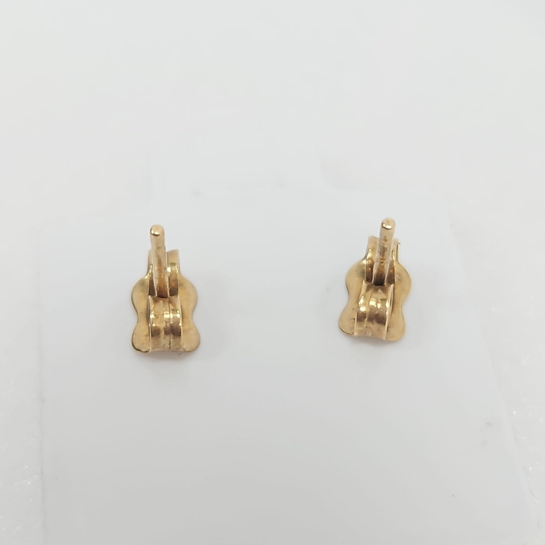 10023BRO00000B1907 FRD12 BROQUEL DE EXAGONO ORO 14K 1.5GRS (NUEVO)