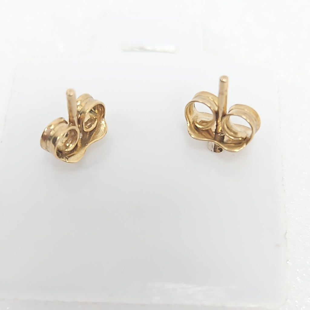 10287BRO00000B2252 FRD19 BROQUEL DE CUADRADO LISO ORO 14K 1.3GRS (NUEVO)