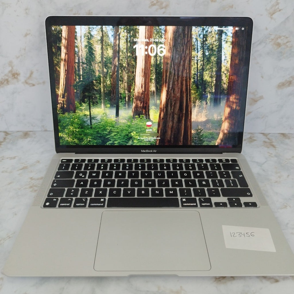 LAPTOP APPLE MACBOOK AIR 13" 2020 3.2 A2337 256 GB SSD 8 GB RAM (SEMINUEVO)