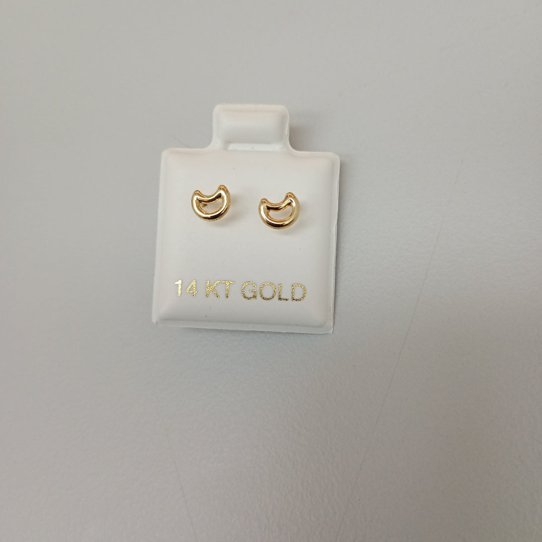 BROQUELES ORO 14K 1 (NUEVO)