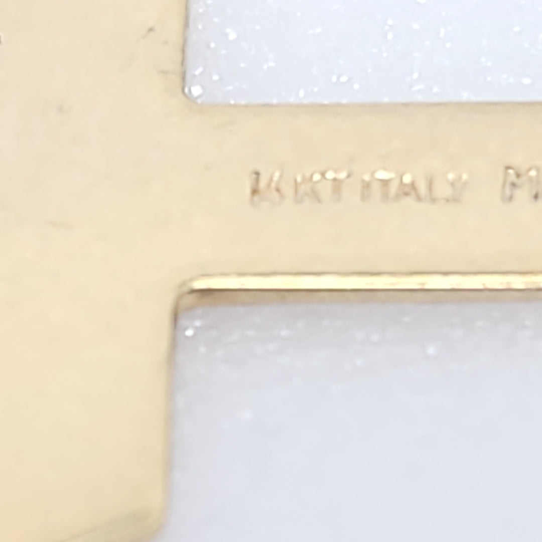 10221REL00000B1128 FRD23 CRUZ DE PRIMERA COMUNIÓN ORO 14K 1.3GRS (NUEVO)