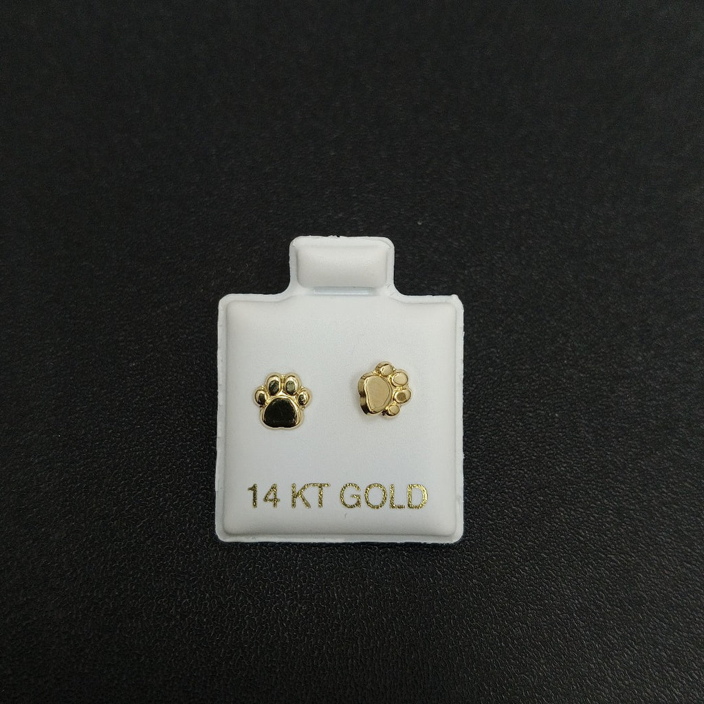 BROQUELES ORO 14K 1 (NUEVO)