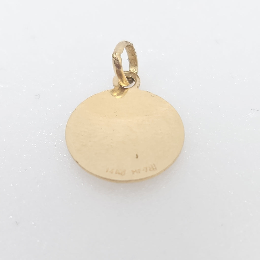 DIJES RELIGIOSOS ORO 14K 0.9 GRS (NUEVO)