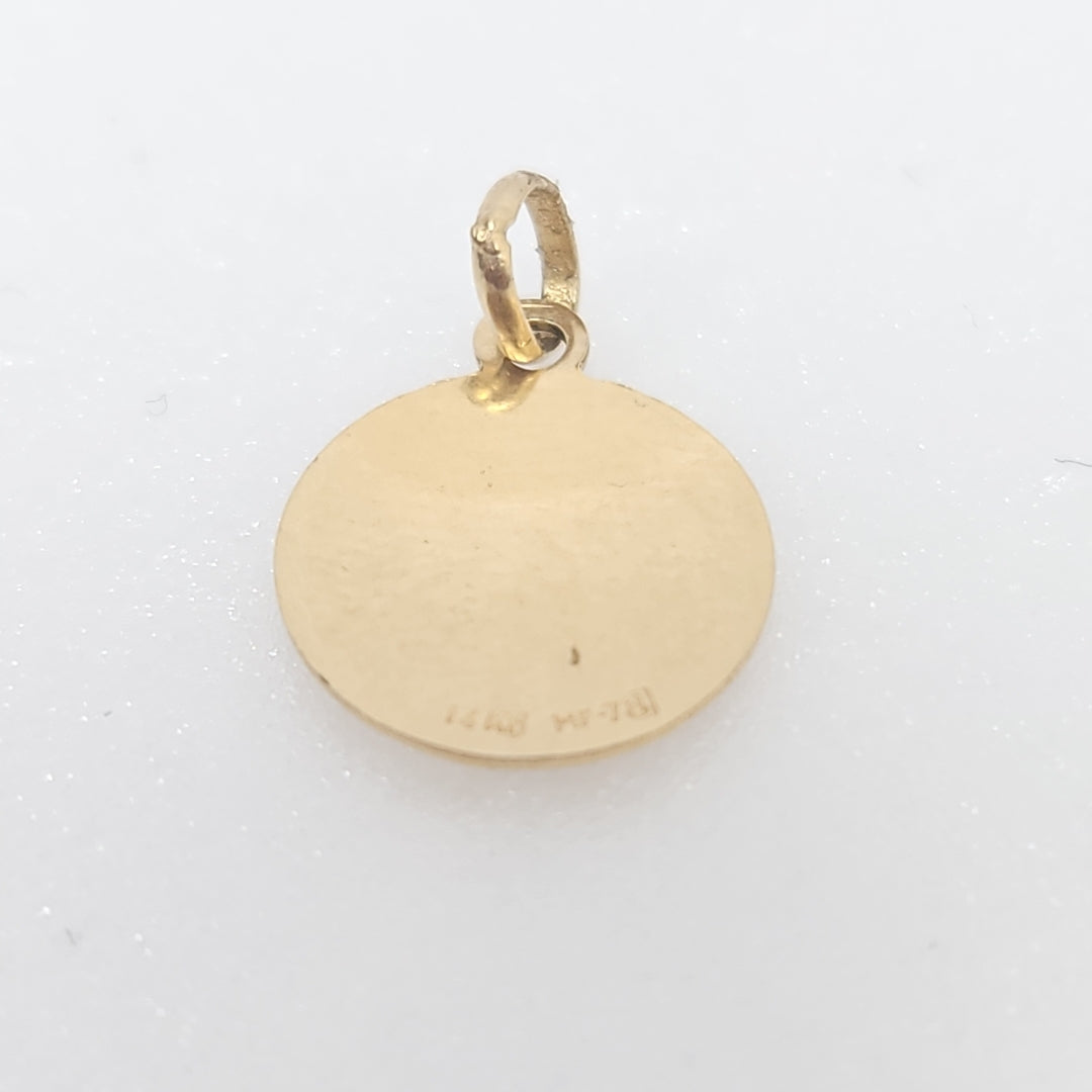 DIJES RELIGIOSOS ORO 14K 0.9 GRS (NUEVO)