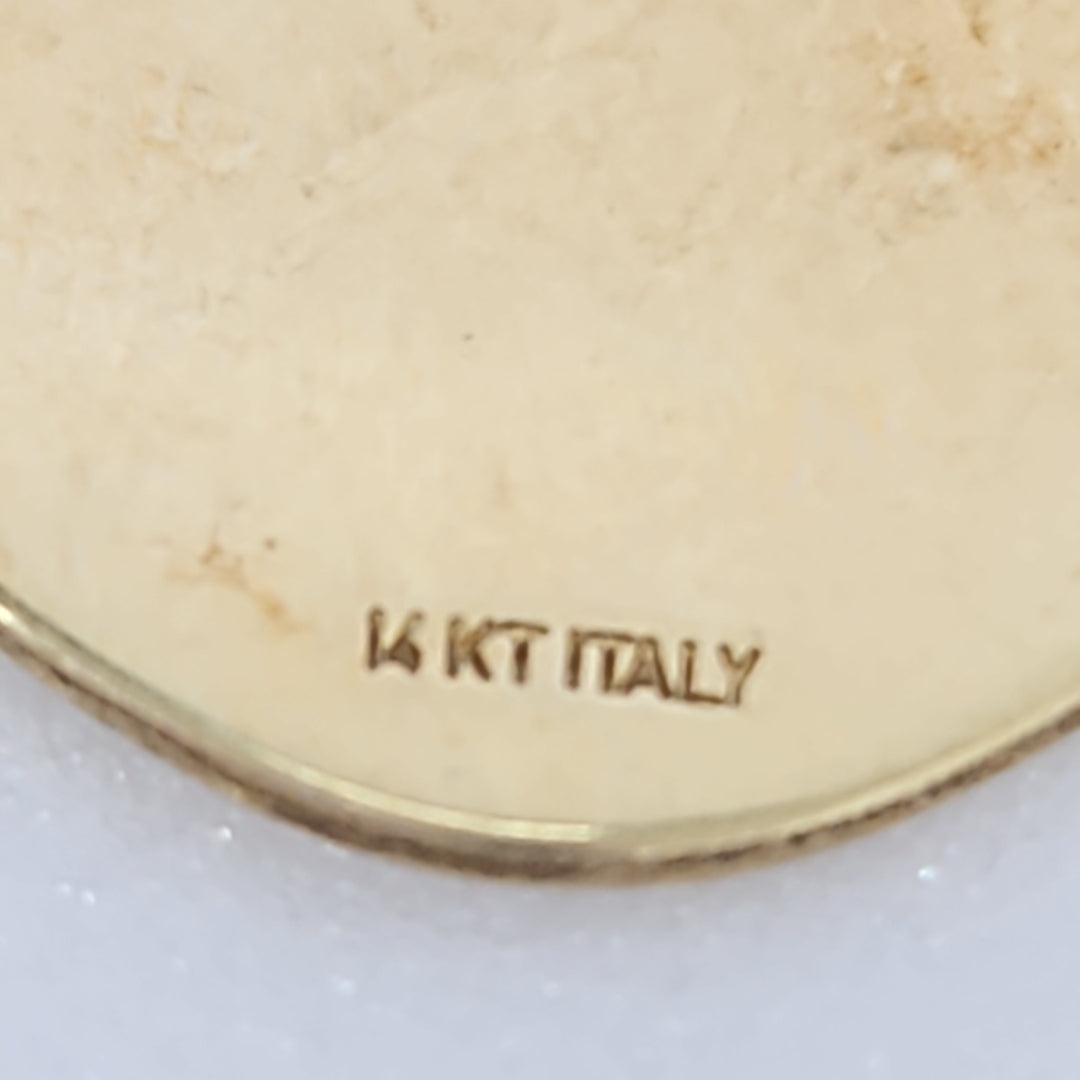 10003REL27300B273 FRD3 MEDALLA SEMICUADRADA DE SAN JUAN DE LOS LAGOS ORO 14K 2GRS (NUEVO)