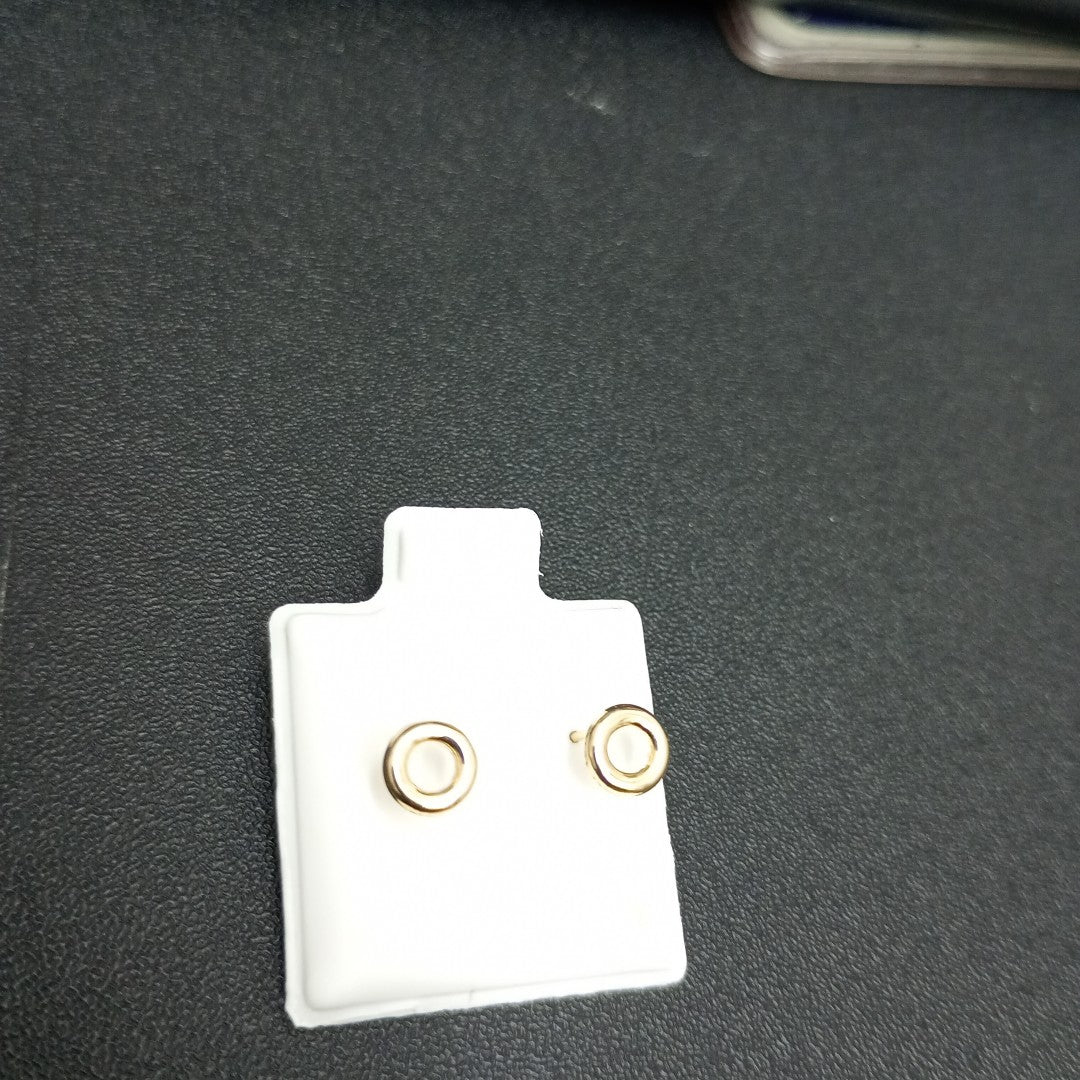 BROQUELES ORO 14K 1 (NUEVO)