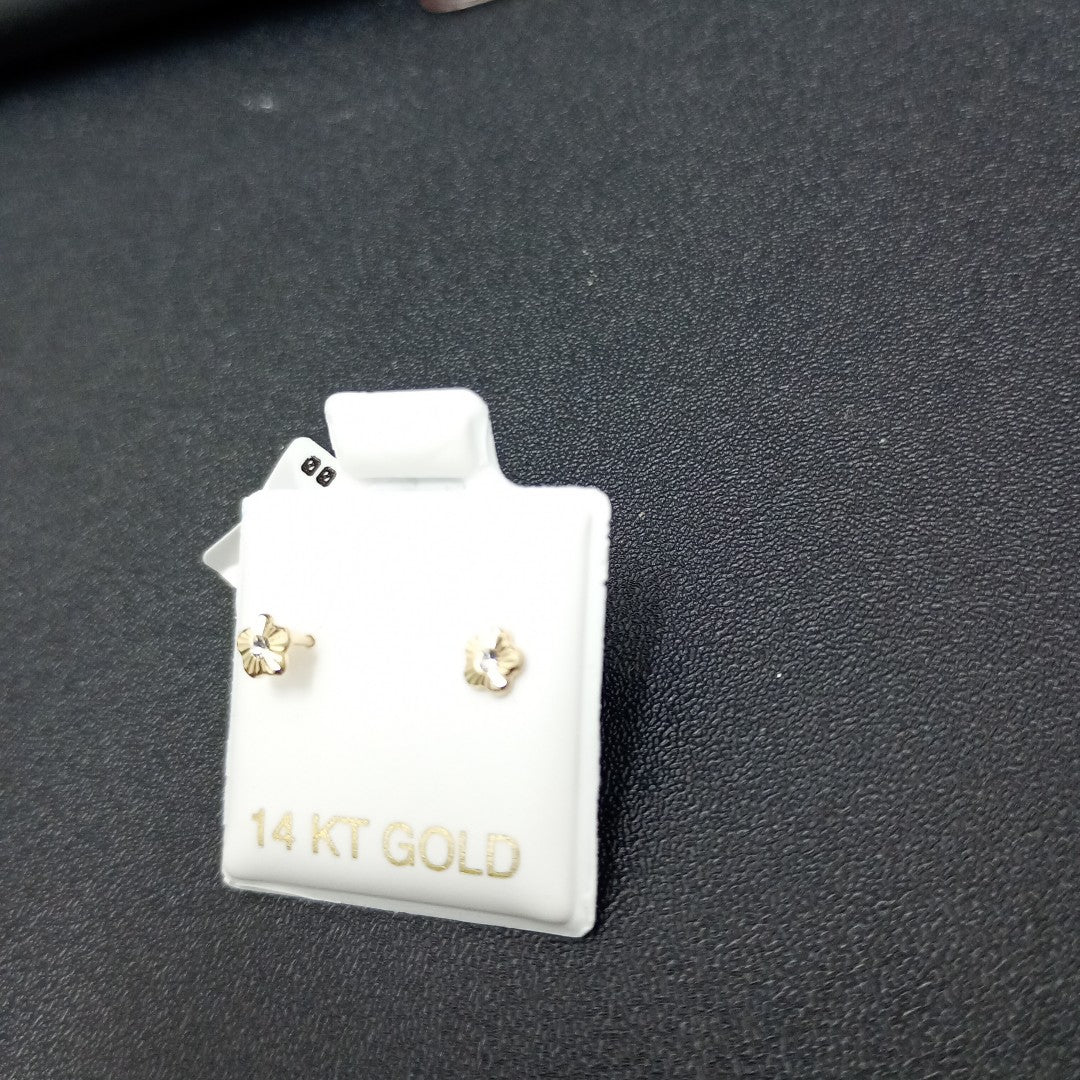 BROQUELES ORO 14K 1 (NUEVO)